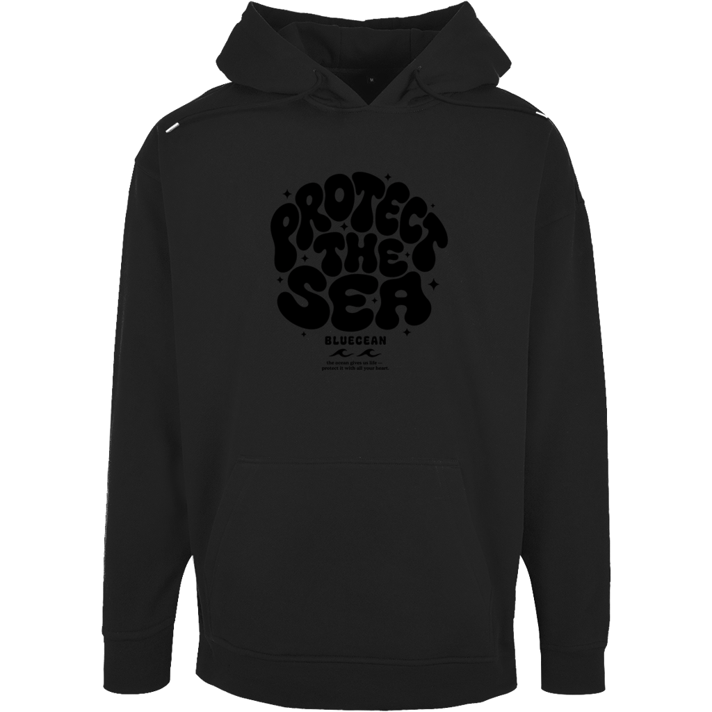Unisex Oversize Hoodie Protect the sea