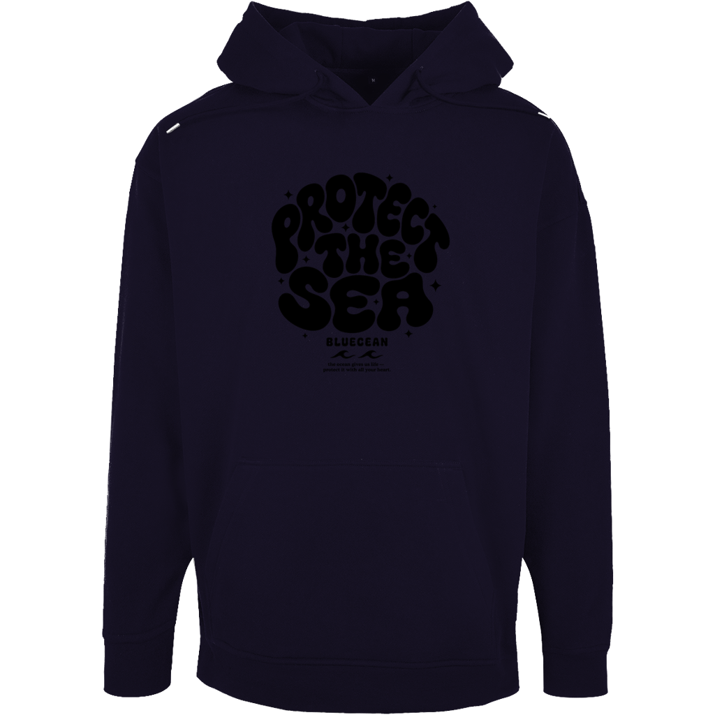 Unisex Oversize Hoodie Protect the sea