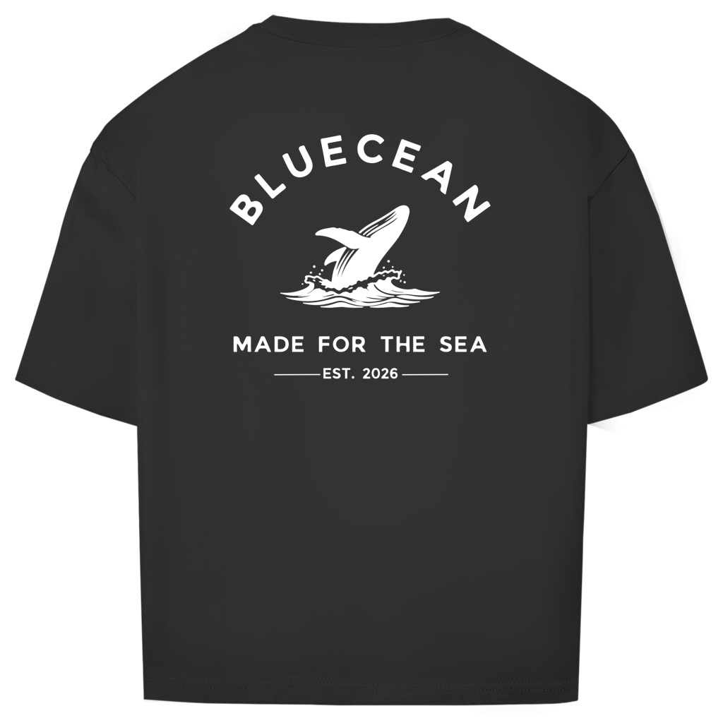 Oversize T-Shirt Made for the Sea white